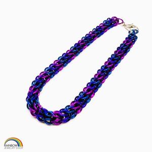 Handmade Chainmaille Aluminum Bracelet